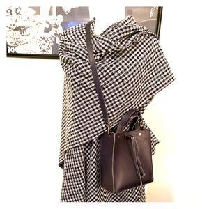 Handwoven checkered wrap